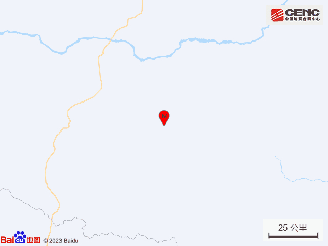 青海玉树州杂多县发生36级地震