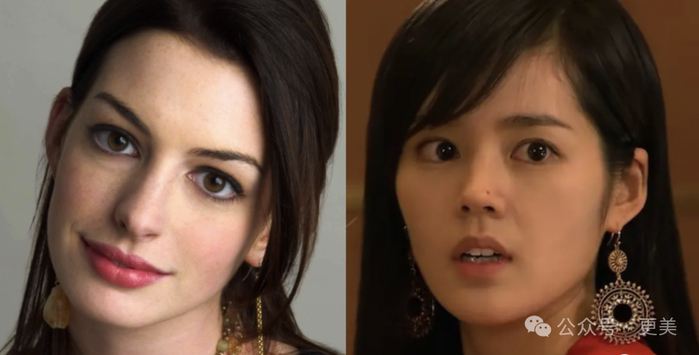 韩素希割双眼皮前就是典型的韩式肿眼泡啊