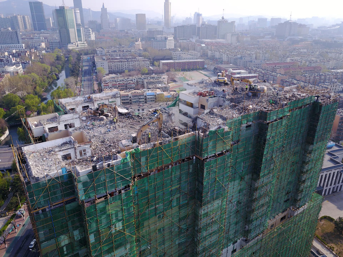 济南大明湖畔东湖大厦的前世今生旧址正建6号线地铁站