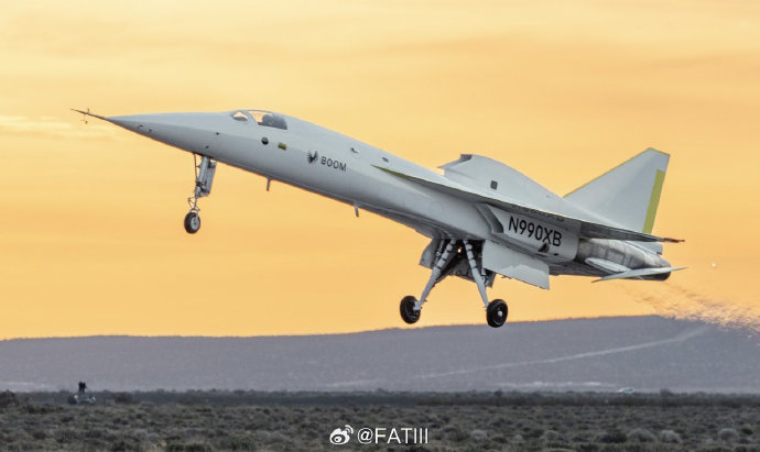 xb-1超音速客机验证机成功首飞_新浪新闻