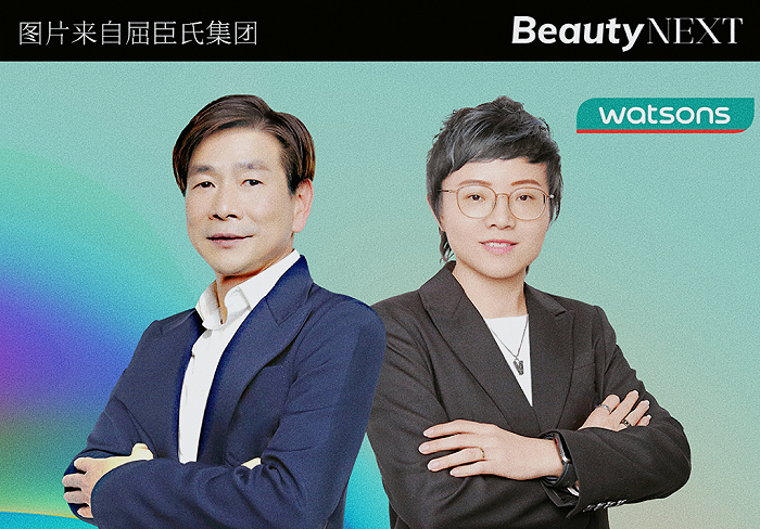图：屈臣氏中国区“联席CEO”陈世豪、聂薇