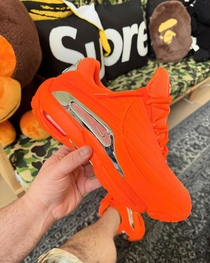 实物泄露drake亲穿的nike联名鞋看清了