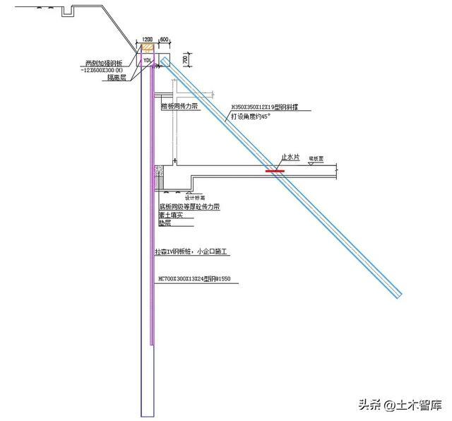 基坑支护示意图图片