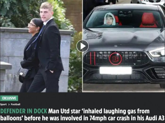 太阳报:布兰登-威廉姆斯被指控在一起高速车祸前吸食