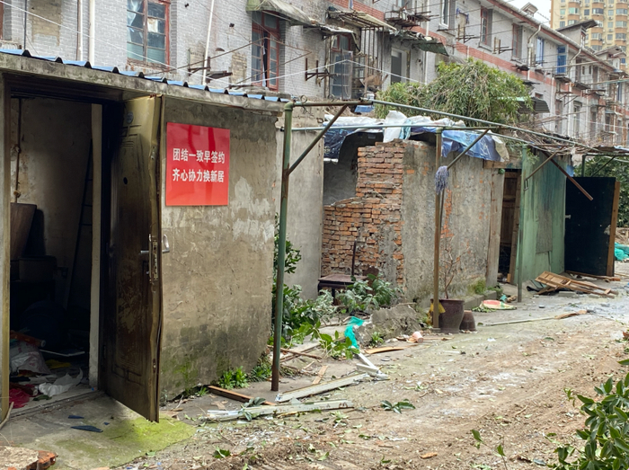 我去到了上海城市更新条例生效后,全市最大规模的旧住房拆落地项目也
