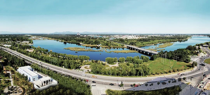 2011年，昔日潮白河旧桥。（安湘庭摄）