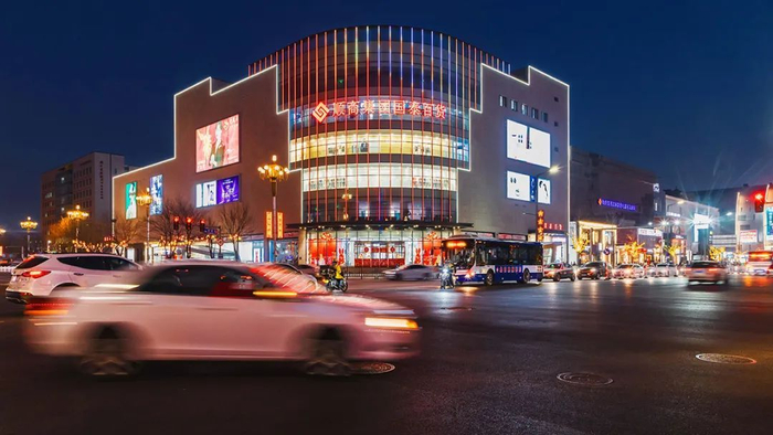 2022年，改造后的顺商集团国泰百货。（庞九河摄）