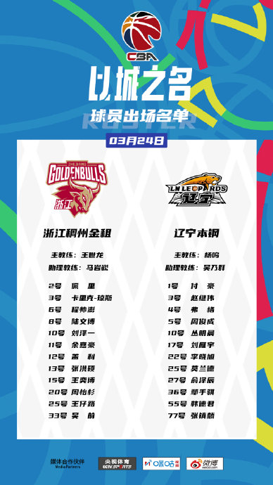 大名单出炉|cba|辽宁男篮|浙江男篮_新浪新闻