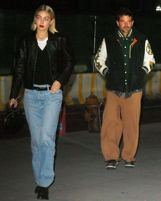 当地时间周五晚,gigi hadid好男友布莱德利|gigi hadid|布莱德利|库珀