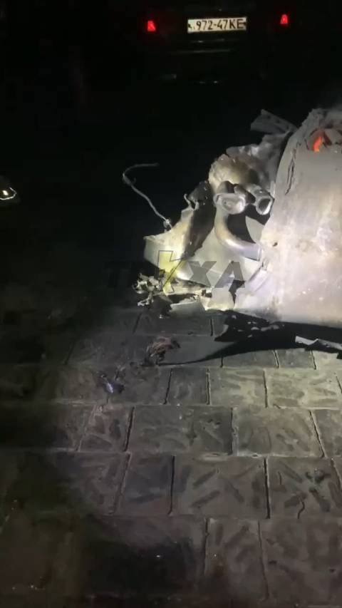 基辅俄军x555巡航导弹的残骸