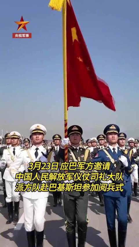帅解放军仪仗队海外阅兵场亮相