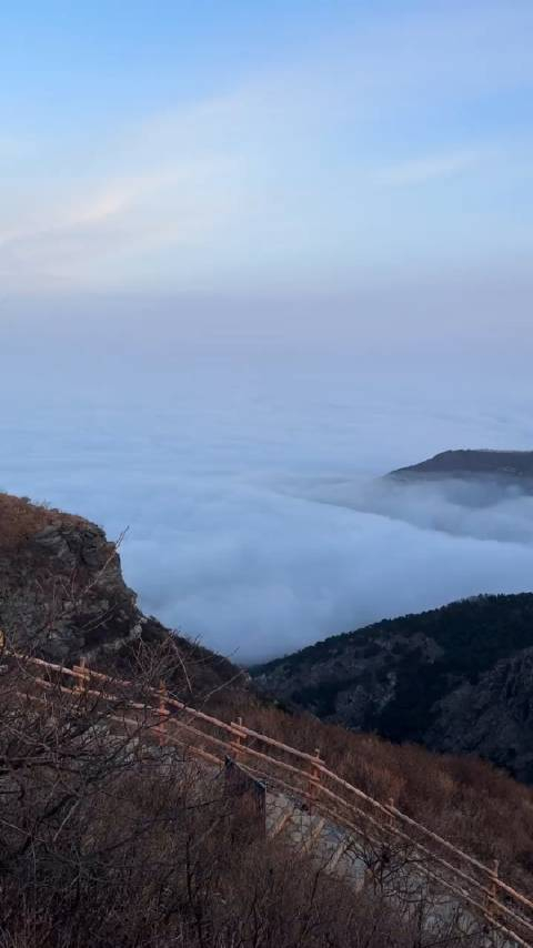 今年看见最美的海在大连这就是独一无二的大连云海