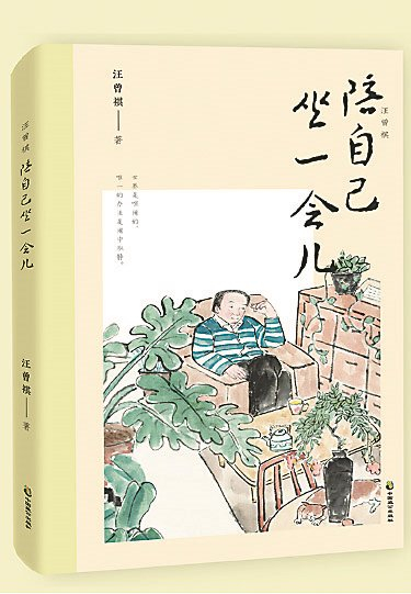 停下脚步与自己相处一会儿读汪曾祺散文集陪自己坐一会儿