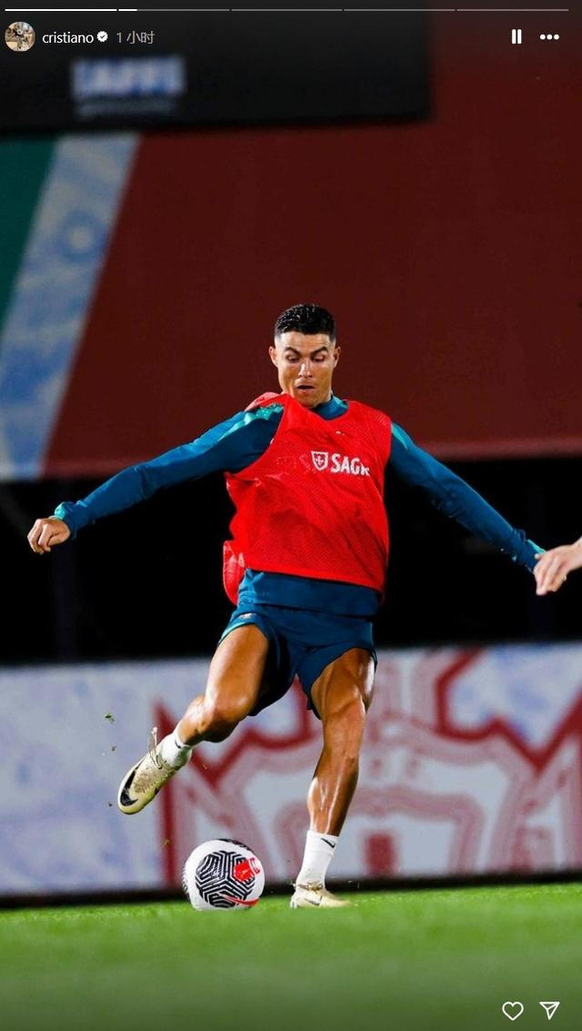 c罗社媒晒国家队训练照|国家队|克里斯蒂亚诺·罗纳尔多|葡萄牙_新浪