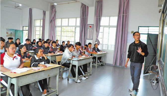 勐腊县职业高级中学老挝籍师生在友好交流中逐梦圆梦