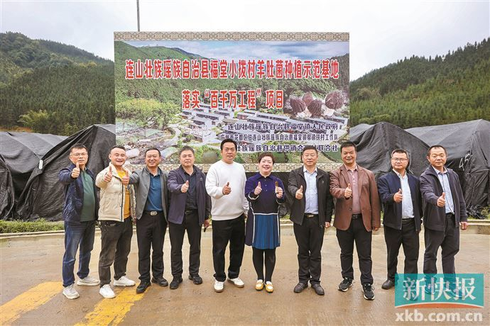 广州市花都区驻清远市连山福堂镇帮镇扶村工作队:贯通"产加销",助推