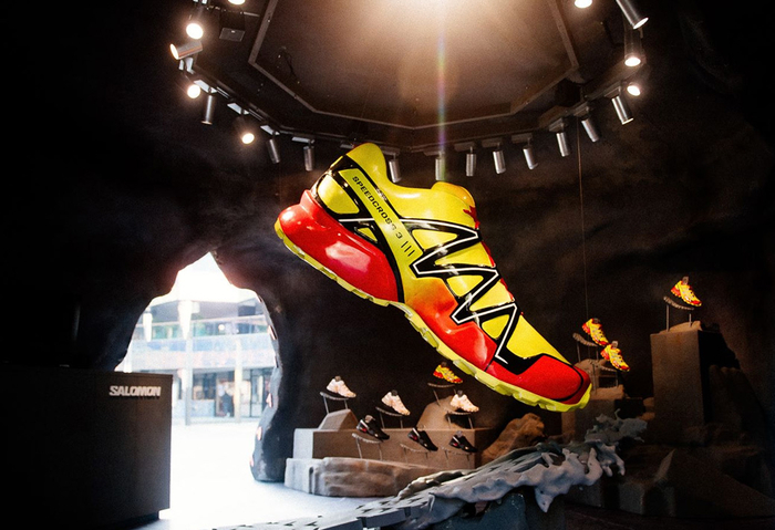 超大salomon鞋款亮相speedcross3限时快闪店开启
