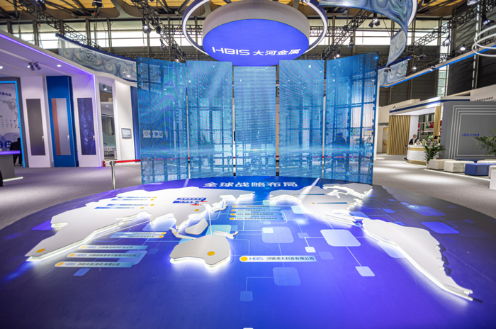 此外,awe展会同期,大河金属以"创美生活 创赢未来"为主题首次举办全球