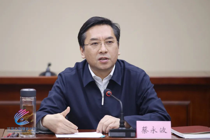 蔡永波。图源：“兰溪发布”微信公众号