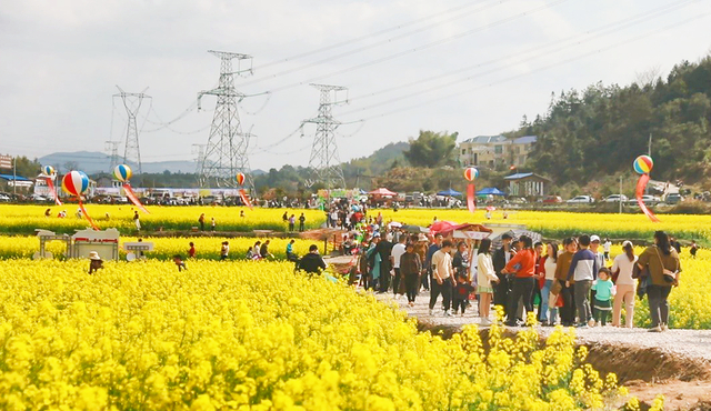 湖南湘乡第二届油菜花节盛大开幕