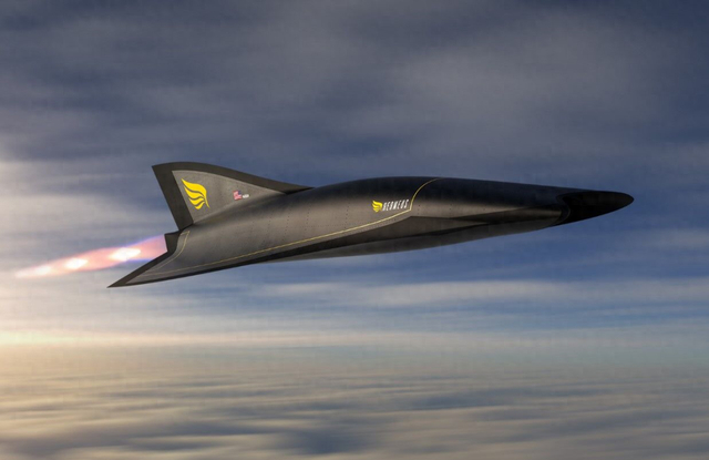 资料图：“赫尔墨斯”公司的高超音速客机概念图（来源：环球网）