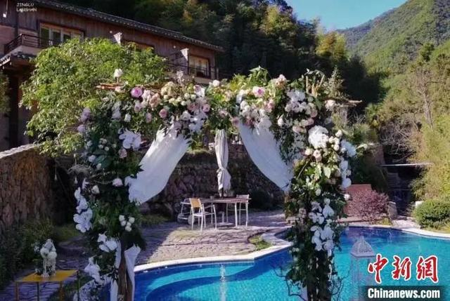 资料图：婚庆场景。桐庐县农业农村局供图