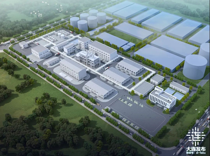 ▲大连众智长兴精细化工有限公司众智“钴锰溴”三元催化剂及精细化学品项目鸟瞰图