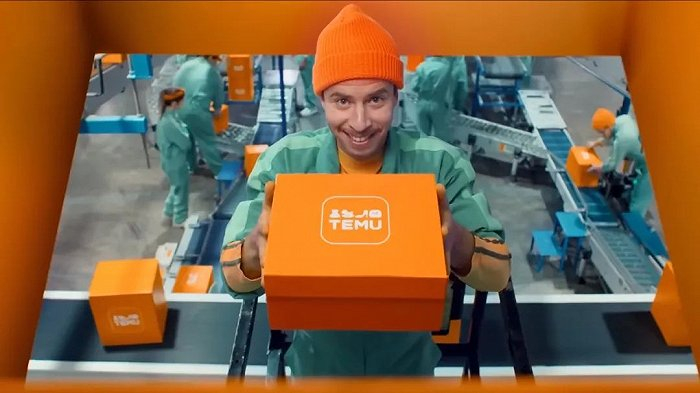 图源Temu超级碗广告片