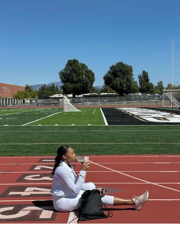 照片来源：Allyson Felix ins账号