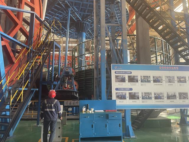 南海海缆工厂 澎湃新闻记者拍摄