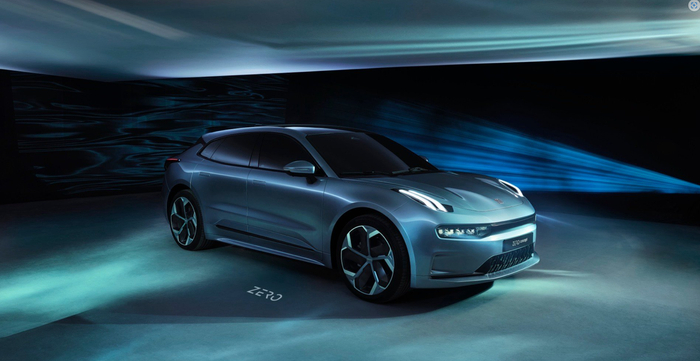 领克zero纯电轿车实车亮相下月将在欧洲发布