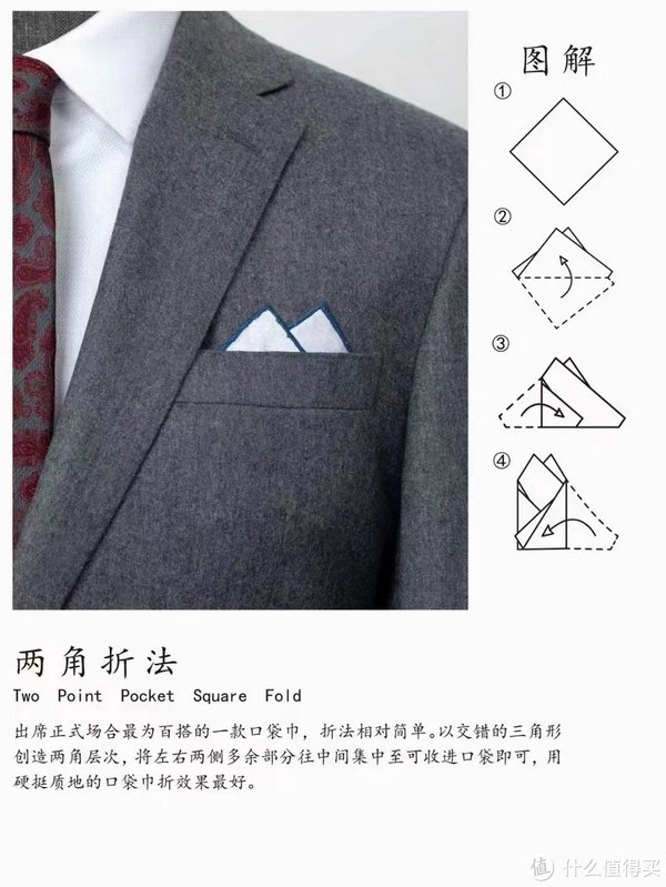 一分钟教会你叠口袋巾|穿搭_新浪新闻