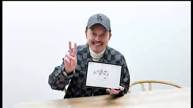 终于官宣啦胡可在线分享沙溢画简笔画vlog胡可给沙溢当摄影师