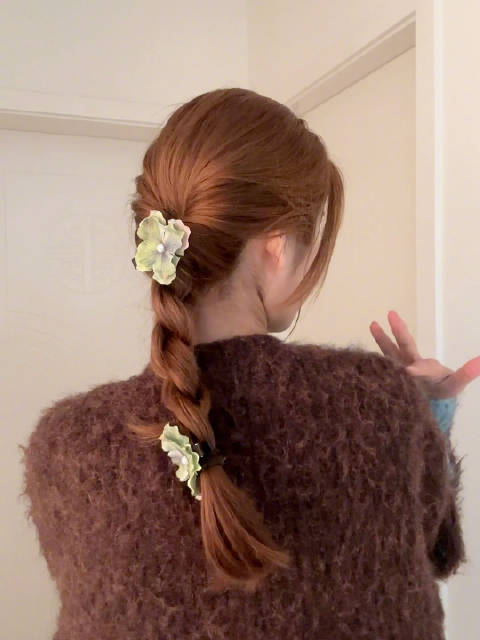 方圆脸必备ins风无发缝马尾辫教程初春新发型方圆脸姐妹赶紧来学啦