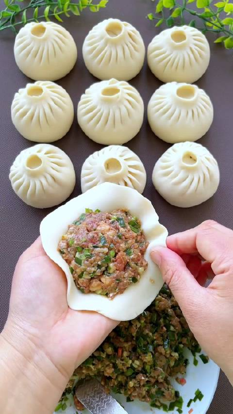 这不是包包子简直就是做艺术品跟着学学