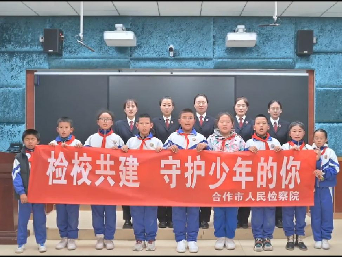 检校共建守护少年的你来源合作市人民检察院