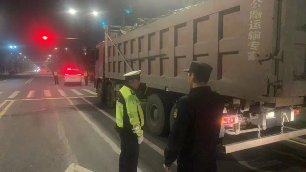 技防人防织密跨区域违法处置工程渣土防护网