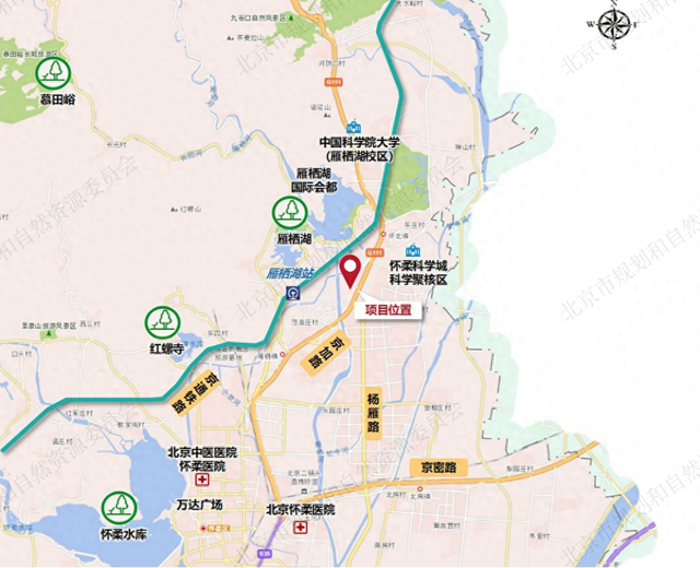 怀柔科学城以底价20.51亿竞得北京怀柔雁栖镇地块