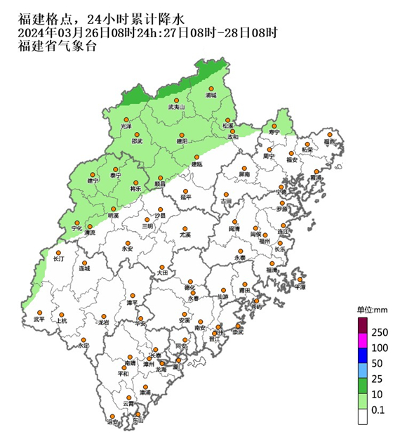 根据未来15天的天气预报福建多地在清明期间可