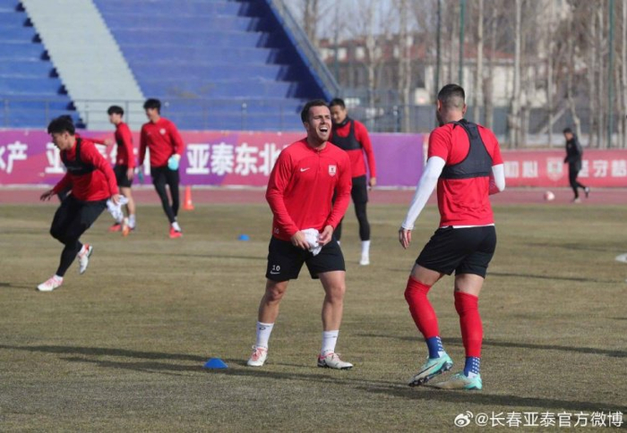长春亚泰队完成亚泰净月基地2024赛季首训