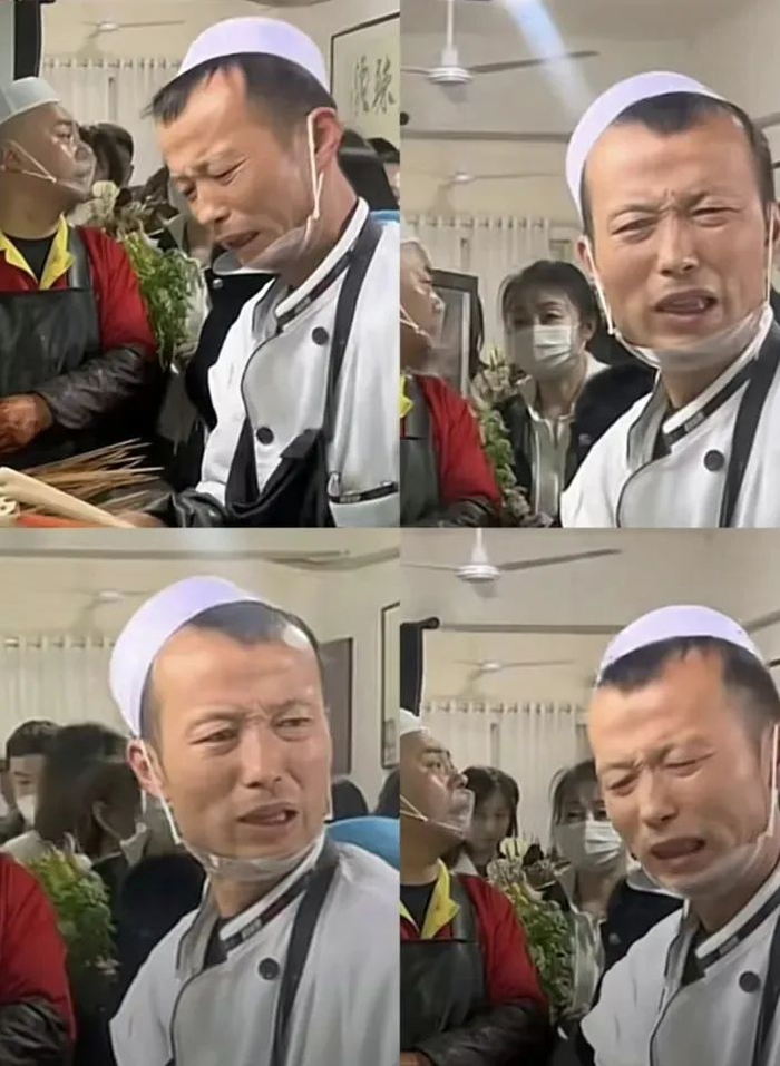 ▲平平“表情管理前” 来源：媒体报道截图