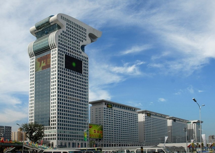 "最丑建筑"盘古大观七折甩卖仍失败|拍卖|盘古大观|朝阳区_新浪新闻