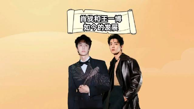 同是陈情令走出来的顶流纵观肖战王一博发展真可谓前无古人后无来者