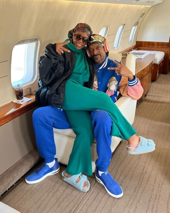 snoop dogg 和他的妻子 shante|妻子_新浪新闻