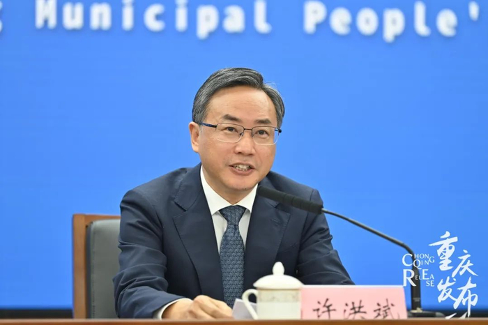 许洪斌介绍相关情况 邹乐 摄