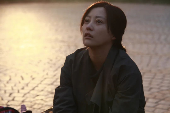 娄烨镜头下的郝蕾。（图/《浮城谜事》）