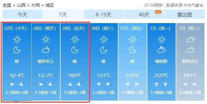 天气和冷空气到场山西省气象台2024年03月27日09时41分发布沙尘蓝色