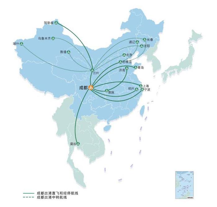 南方航空国内航线图图片