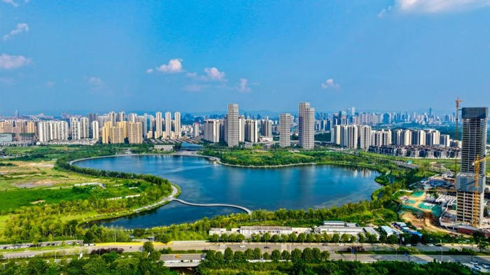 活动现场,怡心湖a区公园,怡心第一实验学校扩建项目