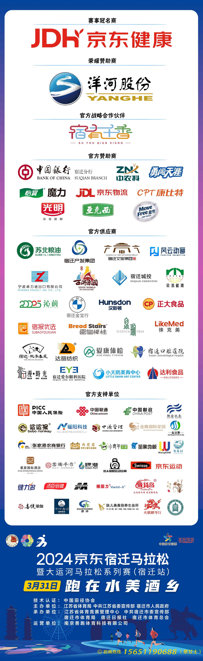 2024京东宿迁马拉松搭建工作有序进行|马拉松_新浪新闻